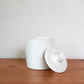 Glossy White Lidded Jar #2