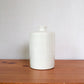 Cream Glazed Lidded Jar
