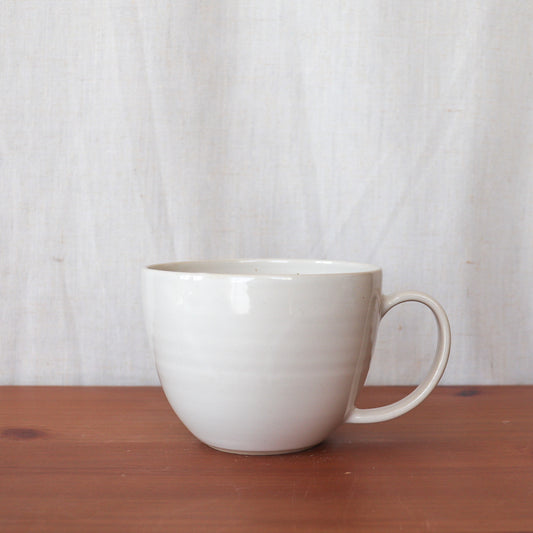 3. Creamy White Teacup