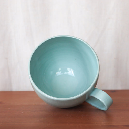 6. Robins Egg Blue Teacup